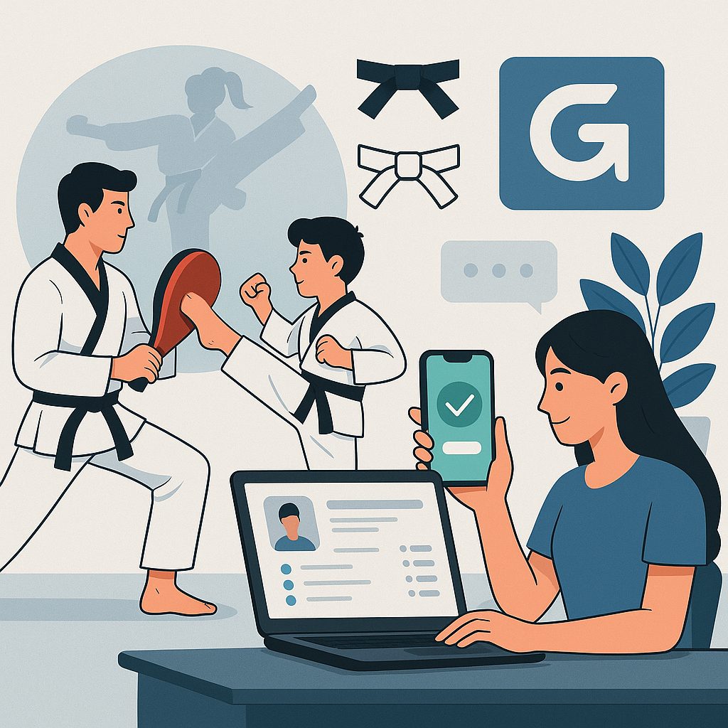 Mejora la experiencia de tus alumnos de taekwondo con Gymnet