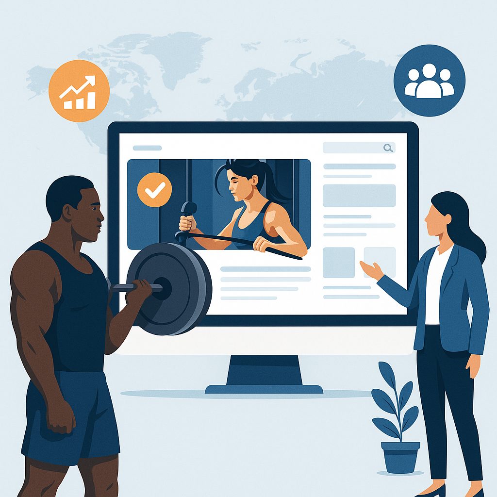 Potencia el crecimiento de tu gimnasio con una web profesional